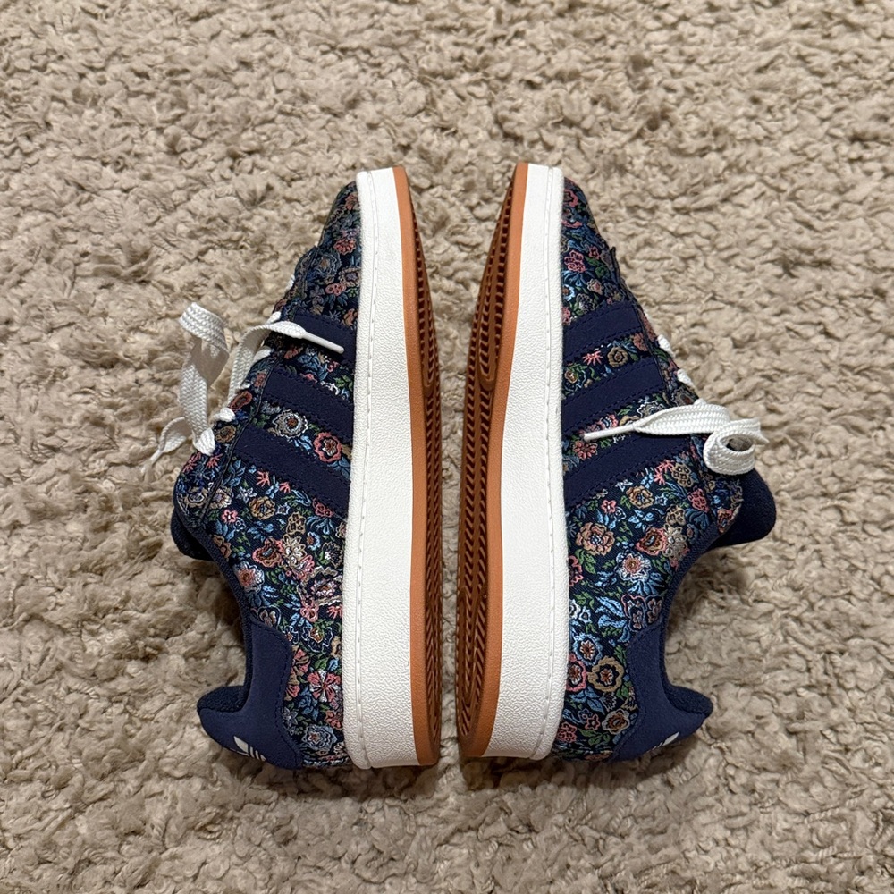 adidas Originals Campus 00s x Liberty London "Off White" Girls' Shoes - Picture 6 of 8